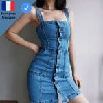 Combinaison Robe Salopette Moulante