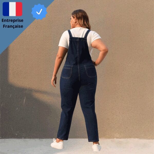 Jeans-Rompers-Salopette-de-Grossesse