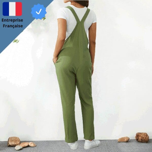 Outfit-Robe-Salopette-Verte