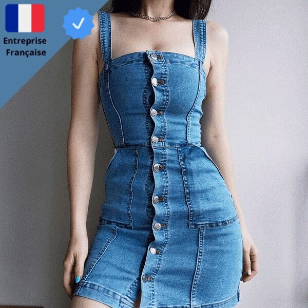 Robe-Salopette-Moulante