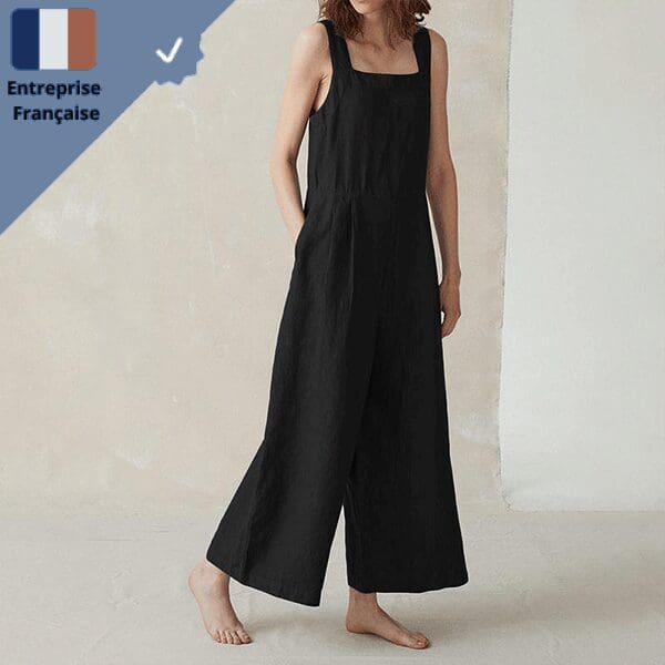Robe-Salopette-Pantalon-Large
