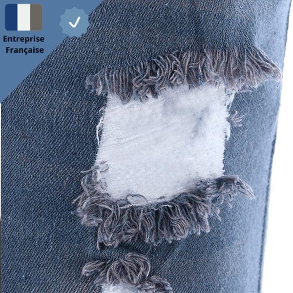 Salopette en Jean Bleue