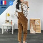 Salopette Vintage Velour Peluche