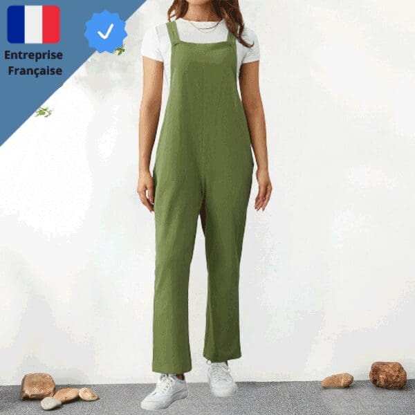 Une-Piece-Robe-Salopette-Verte