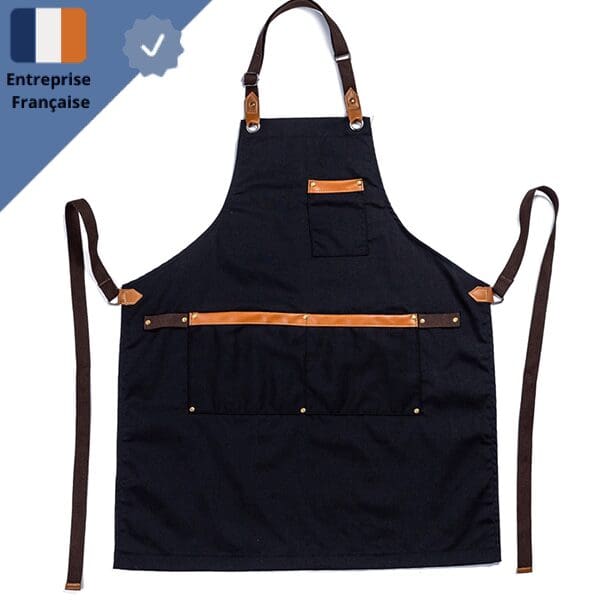 Blouse de Cuisine Noir