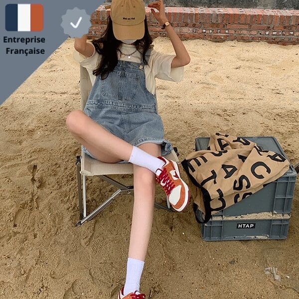 combinaison-short-jean-clair