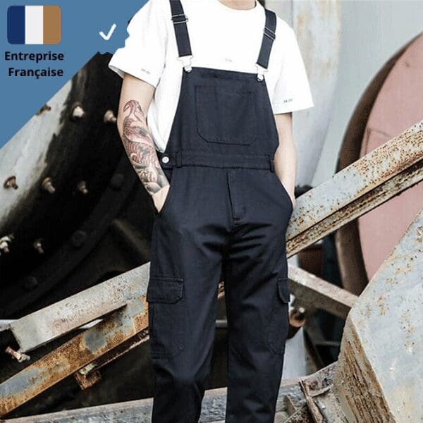 cotte-en-denim-noir-pour-homme
