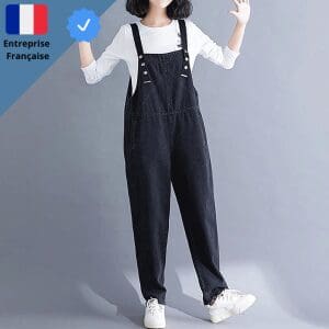 Cotte Pantalon Noir
