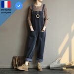 Cotte Velours Côtelé Femme