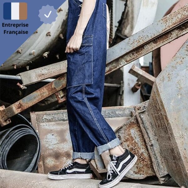 pantalon-de-la-salopette-de-mecanicien-vintage