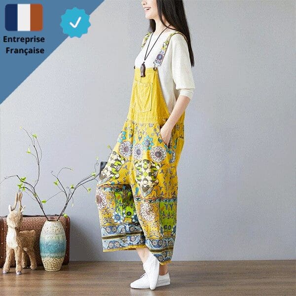 plastron-jaune-femme