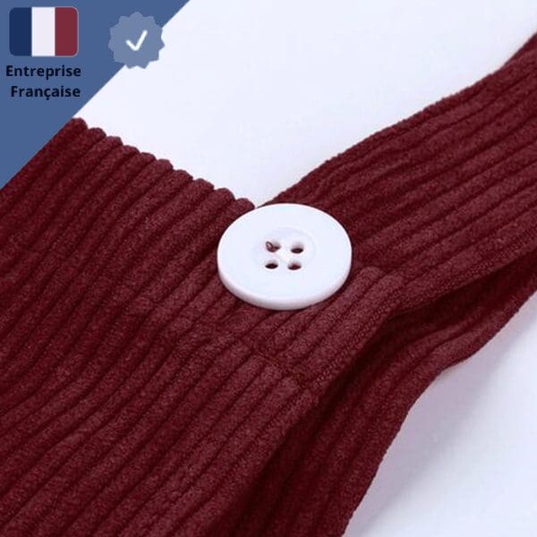 robe-salopette-bretelle-en-velours-rouge