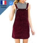 Robe Salopette en Velours