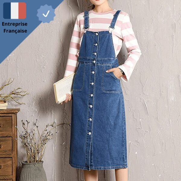 robe-salopette-chic Robe Salopette Chic
