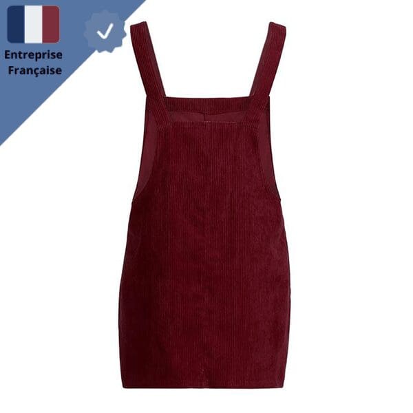 robe-salopette-en-velours-rouge