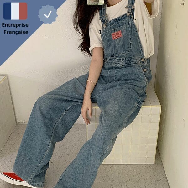 salopette-baggy-avec-poche Salopette Baggy avec Poche