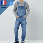 Salopette Bleu Jean Masculine