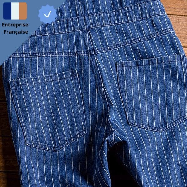 salopette-bleue-a-rayures-blanches