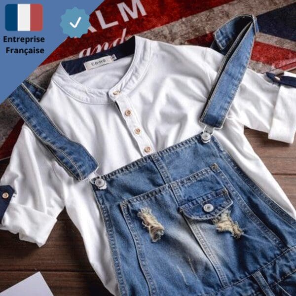 salopette-bleue-short