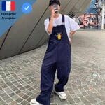Salopette Bleue Winnie Ourson