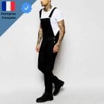 Salopette Classique Noire Denim