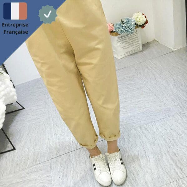 Salopette Courte Couleur Citron