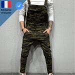 Salopette de Travail Coton Militaire
