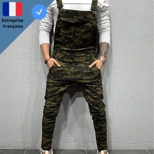 Salopette de Travail Coton Militaire