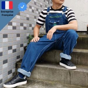 Salopette Denim Bleue