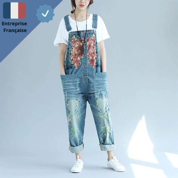 salopette-denim-fleuri