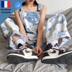 Salopette en Coton Blanche Teintée