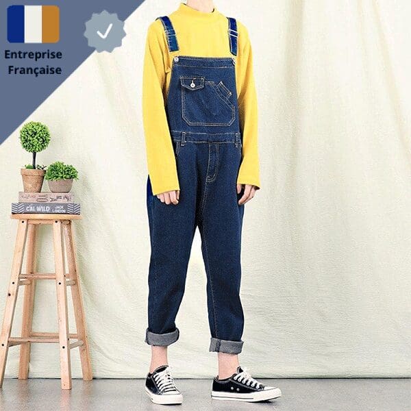 salopette-en-denim-de-minion Salopette en Denim de Minion