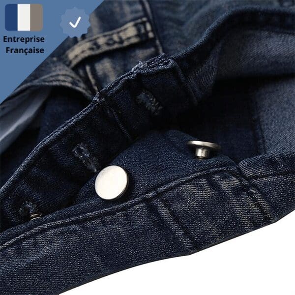 Salopette Denim Noir Homme