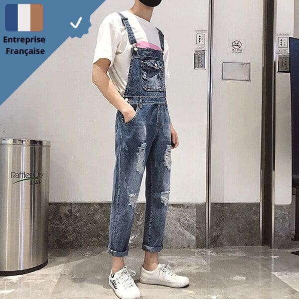 salopette-en-denim-vintage