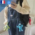 Salopette en Jean Denim Bleu