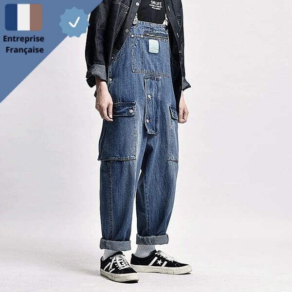 Salopette en Jean Homme