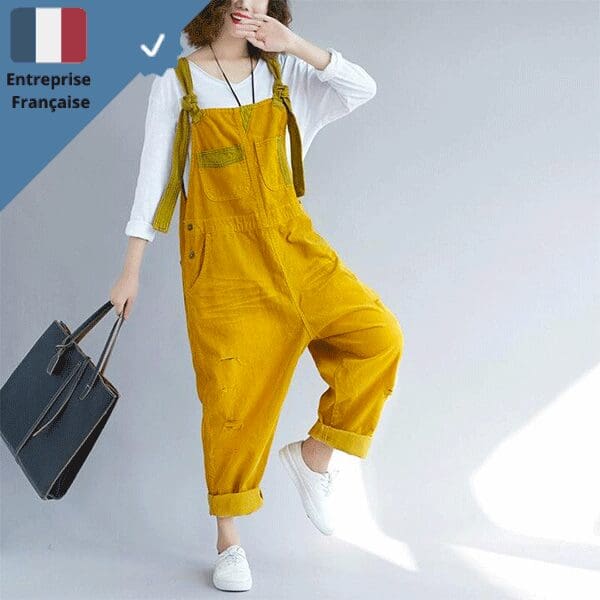 Salopette en Jean Soleil