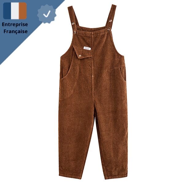 salopette-en-velours-brune