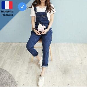 Salopette Femme Bleue Foncée