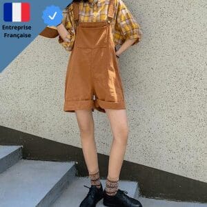 Salopette Femme Caramel