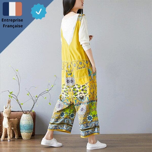 salopette-jaune-fille