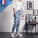 Salopette Jean avec Trou