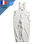 Salopette Jean Blanc Virile