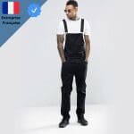 Salopette Jean Classique Noire