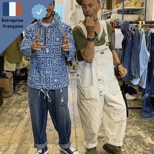 salopette-jean-creme-homme
