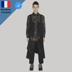 Salopette Noir Profond