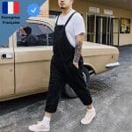 Salopette Noire Tendance
