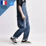 Salopette Pantalon Bleu Foncé