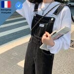 Salopette Pantalon Noir
