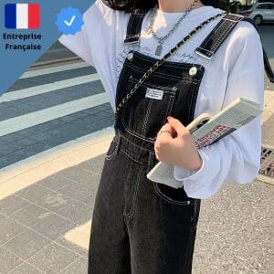 Salopette Pantalon Noir